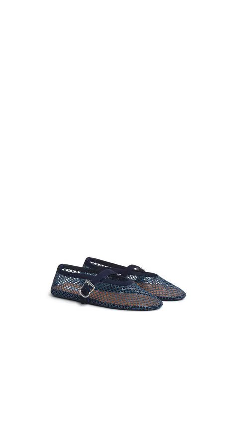 FLAT MULES IN FISHNET